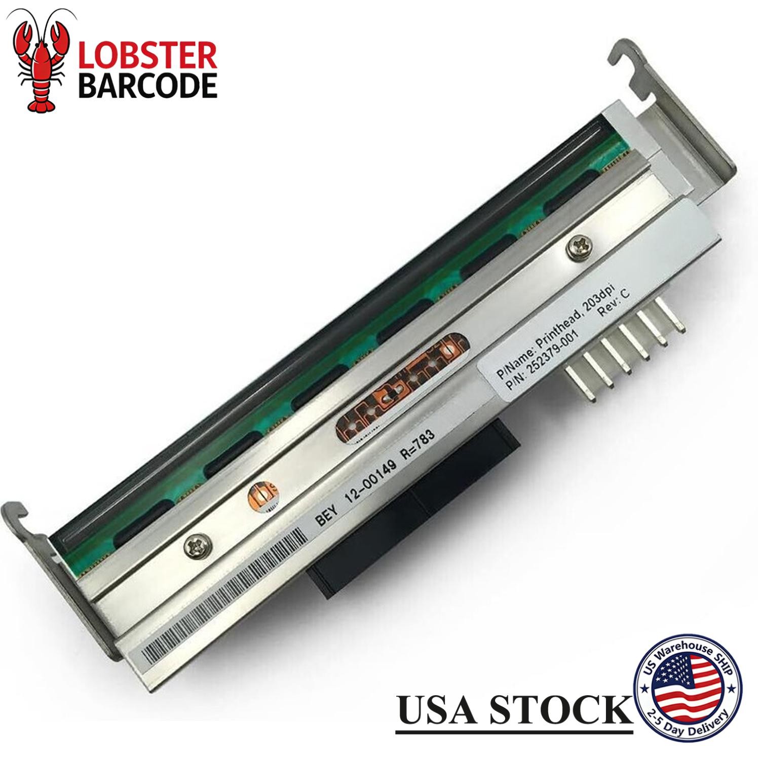 ⭐ Printhead for Printronix SL4M T4M 203dpi Thermal Label Printer PN:252379-001 ⭐