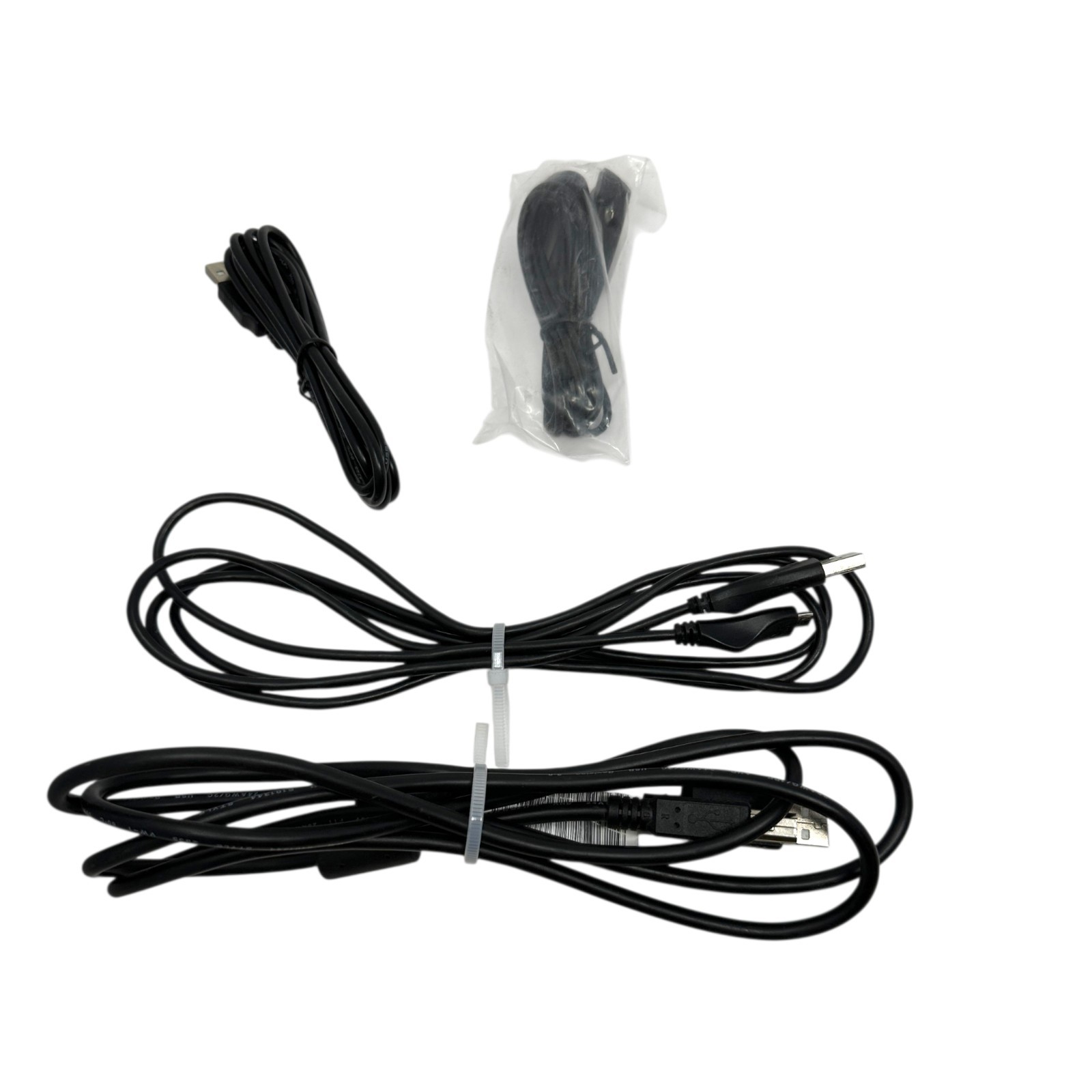 Mixed Lot of 4 Computer USB Cables Printer Type B Micro USB Extension Lead
