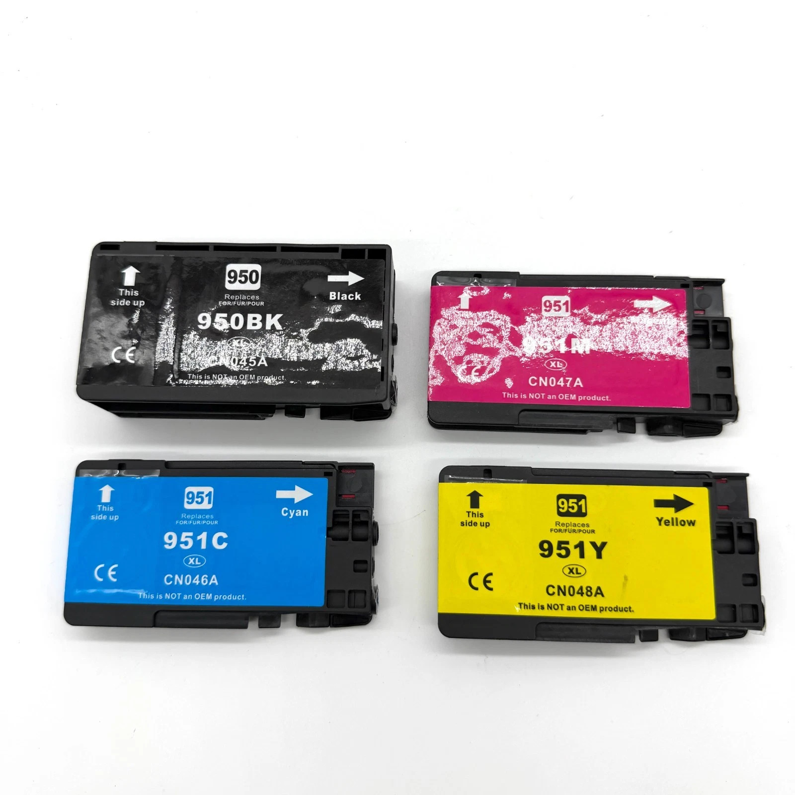950/951XL Black Magenta Yellow Cyan Compatible Ink
