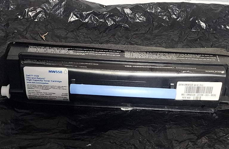 DELL MW558 Black High Capacity Toner Cartridge 1720 Genuine New Without Box
