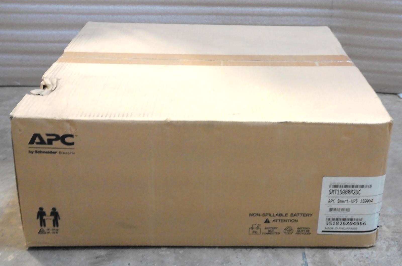 NEW APC SMART-UPS SMT1500RM2UC 1440VA/1000W UPS BATTERY BACKUP