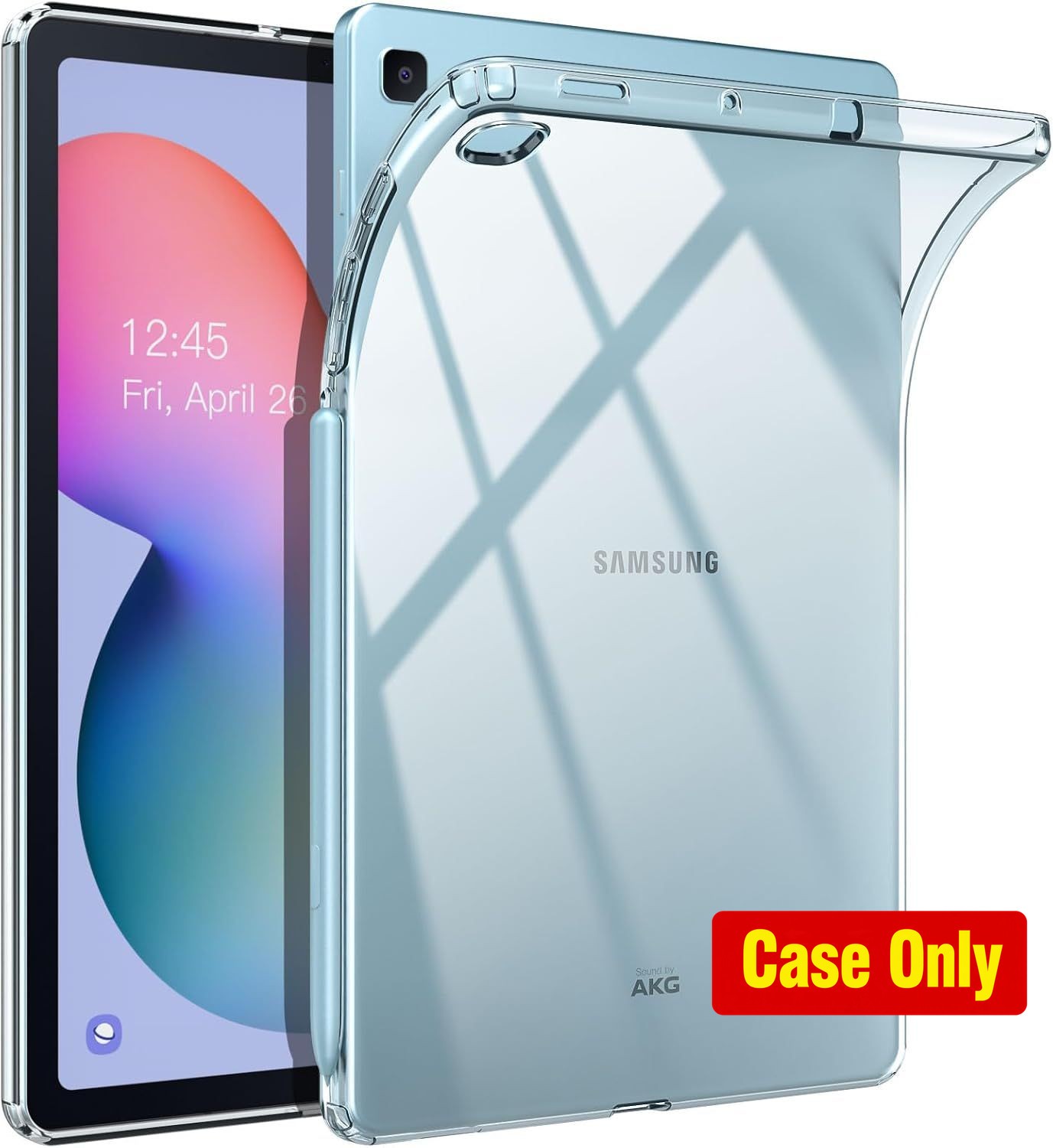 Slim & Lightweight Clear TPU Case for Samsung Galaxy Tab S6 Lite 10.4 inch Table