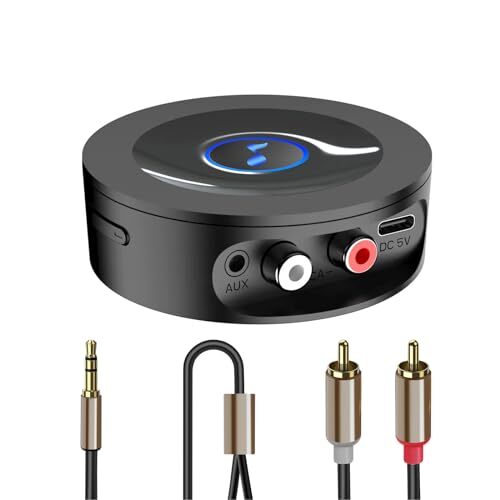 Bluetooth 5.2 Receiver for Home Stereo AUX Bluetooth Adapter for Stereo Recei...