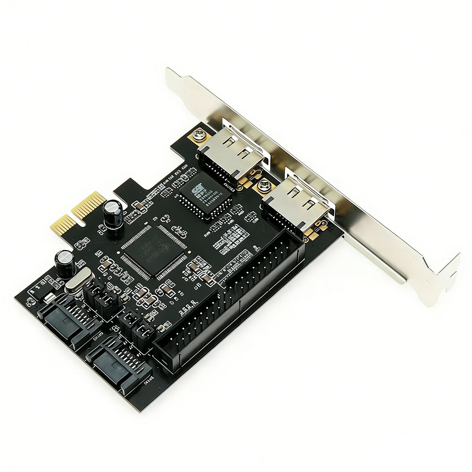 PCIe IDE Controller Card (2 Ports) + SATA Or eSATA (2 Ports)