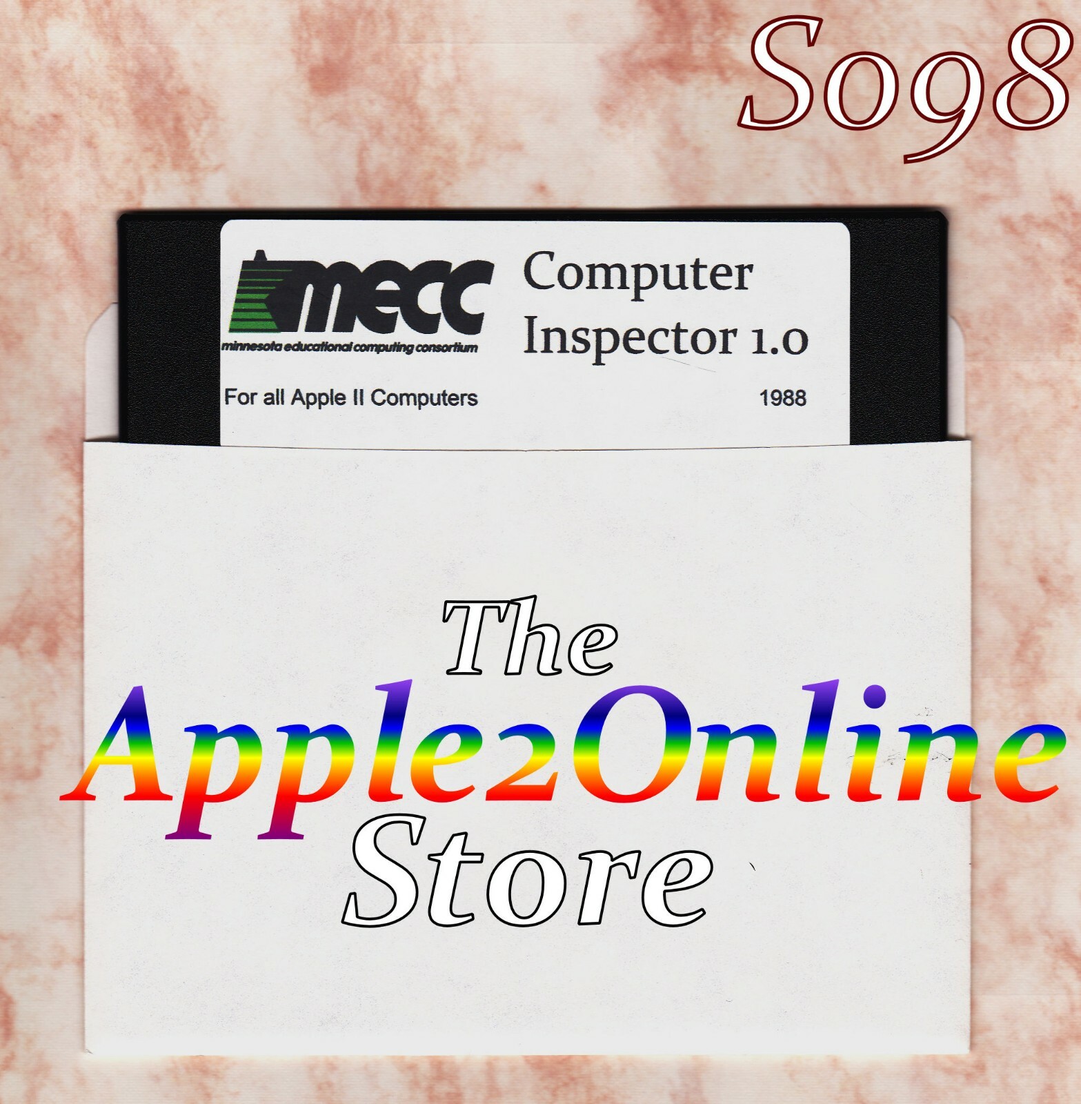 ✅ 🍎 MECC Computer Inspector For Apple II+, IIe, IIc, IIc Plus & IIGS NEW DISK💕