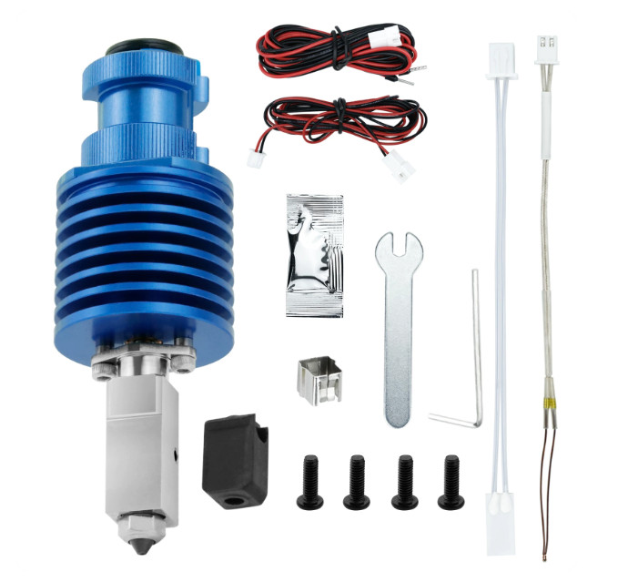 TZ V6 3.0 Ceramic Hotend Kit, Hardened Steel Nozzle Throat for VORON 3D Printer