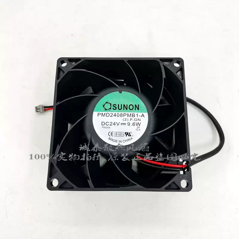 1PCS SUNON PMD2408PMB1-A 8038 24V 9.6W 8CM High-Airflow Inverter Cooling Fan