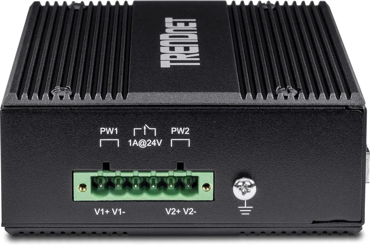 TRENDnet 6-Port Hardened Industrial Gigabit 10/100/1000 Mbps Model TI-UPG62