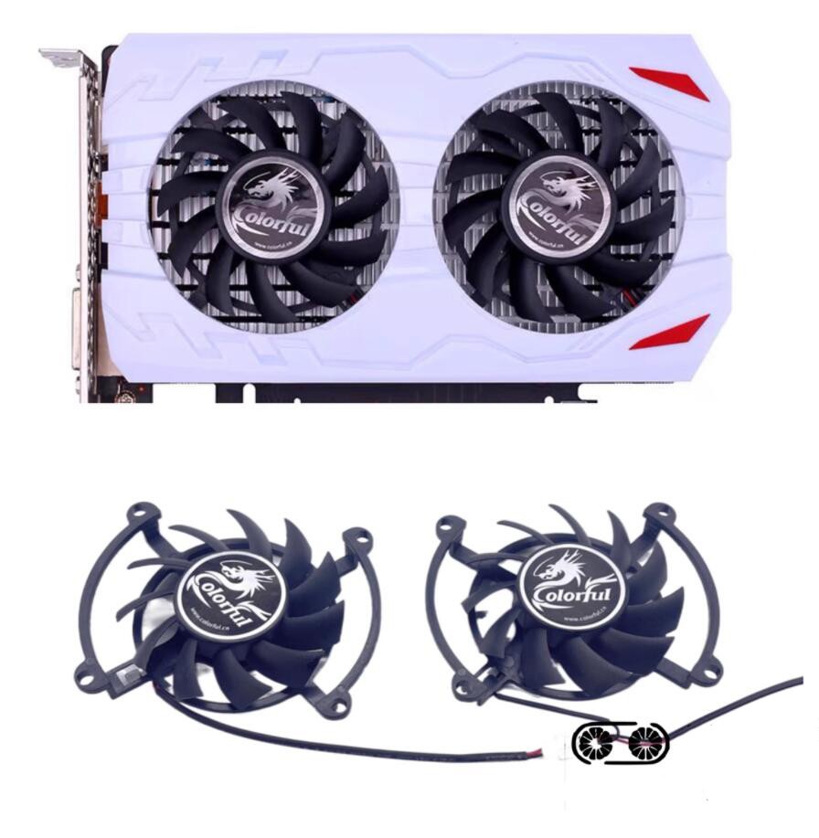 For COLORFUL iGame GTX 1050Ti GAMING 4G Graphics Card Fan Silent Fan
