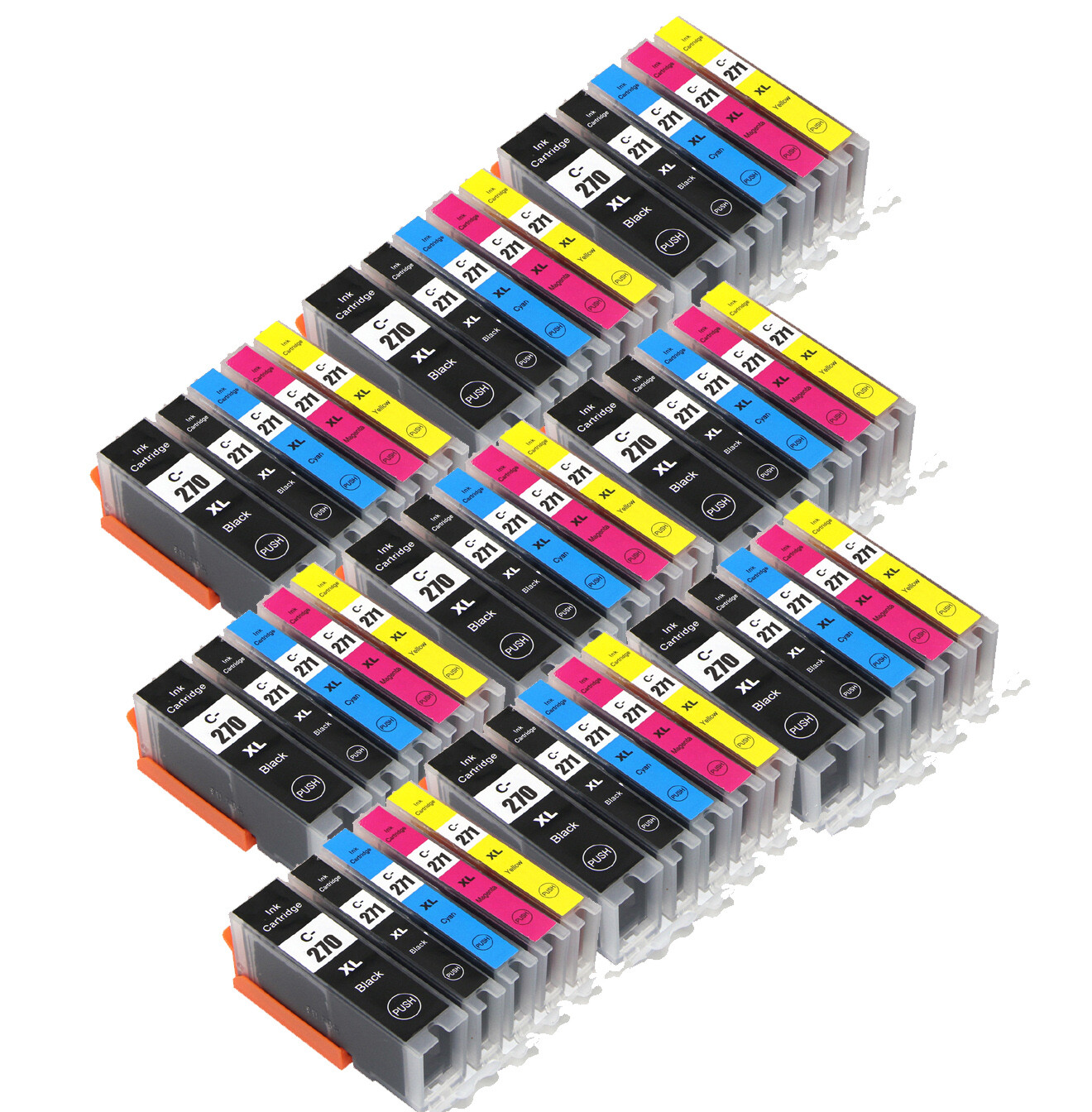 45PK PGI-270XL CLI-271XL Replacement Ink Set for Canon TS5020 MG5720 MG5721