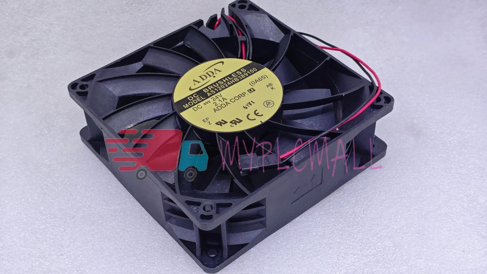 1PCS ADDA AS12024HB389100 12038 24V 2.10A 12CM 2-Pin Cooling Fan