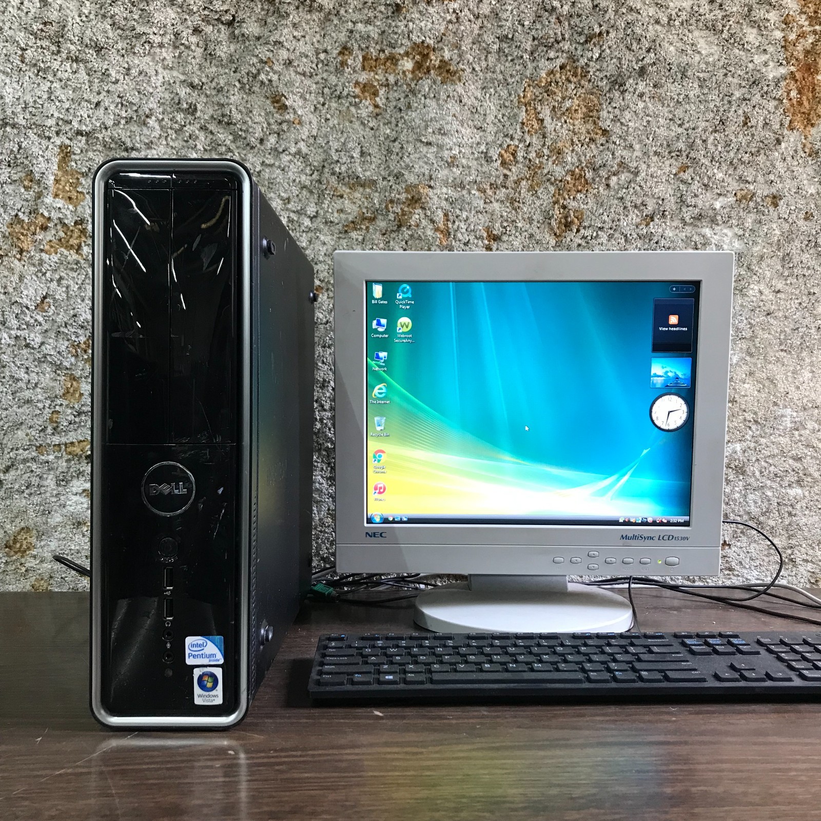 Dell Inspiron 537S SFF PC Retro Gaming Pentium D 2.50GHz 4GB RAM (Windows Vista)