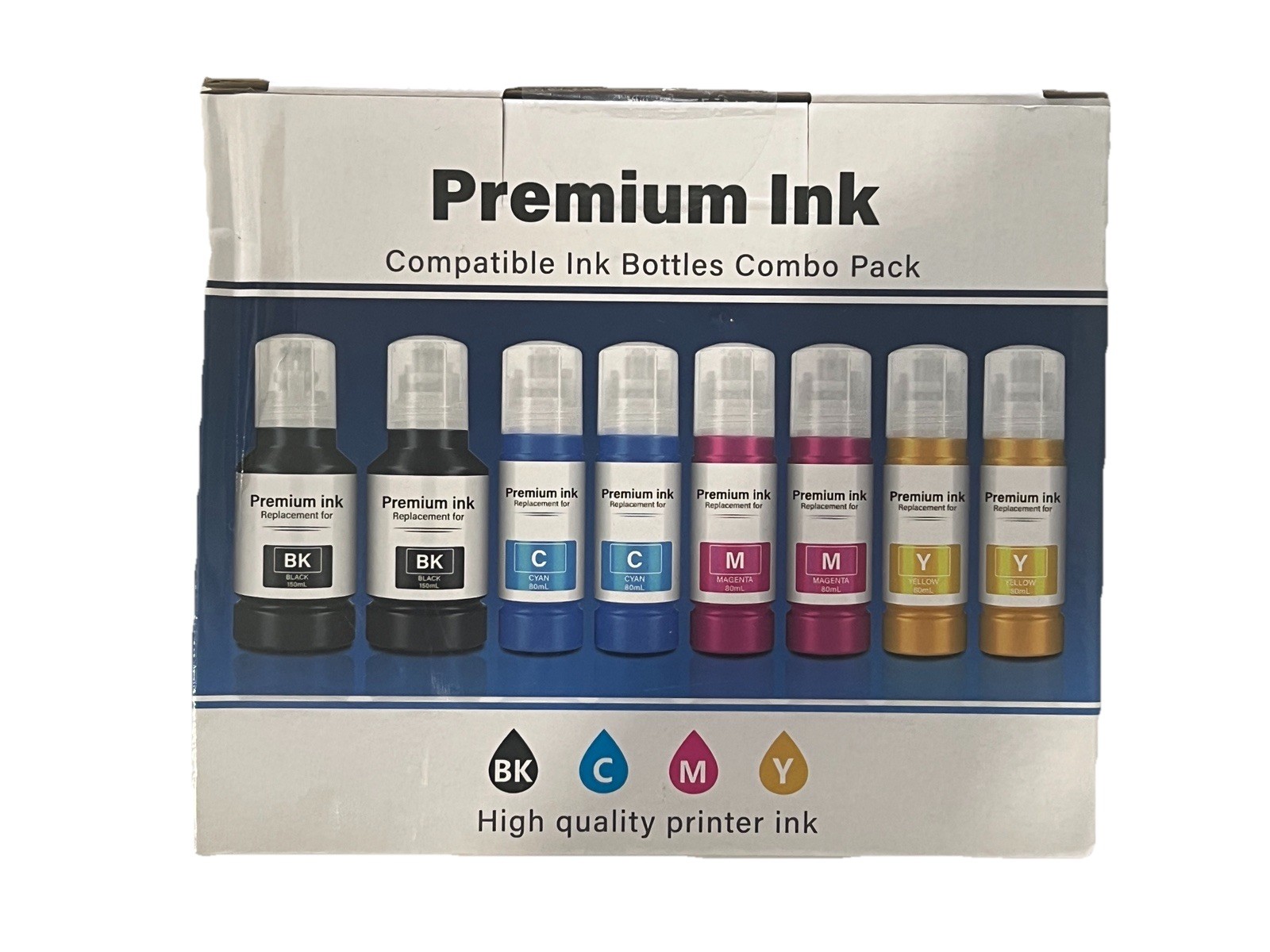 Inkrobat T-502 Ink Refill Bottles 8 Combo Pack