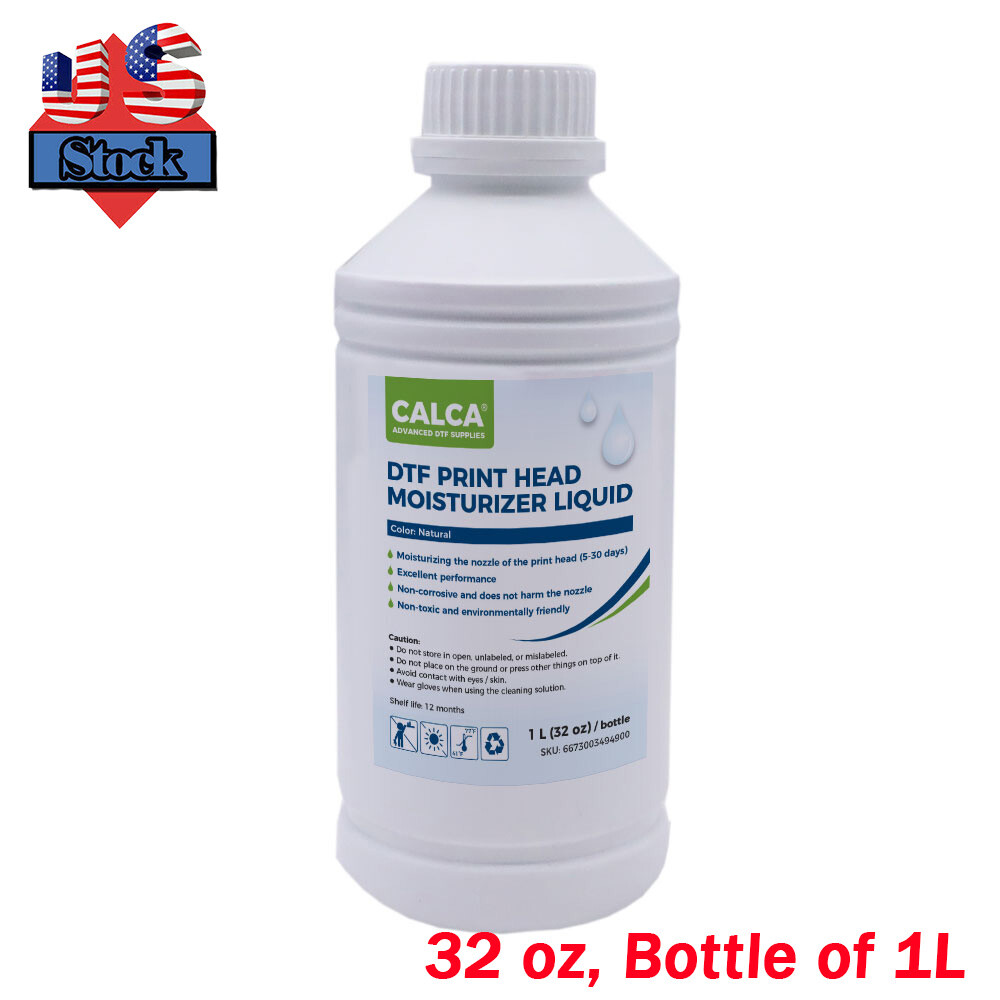CALCA 32oz DTF Printhead Moisturizing Liquid Protection Repair Liquid USA