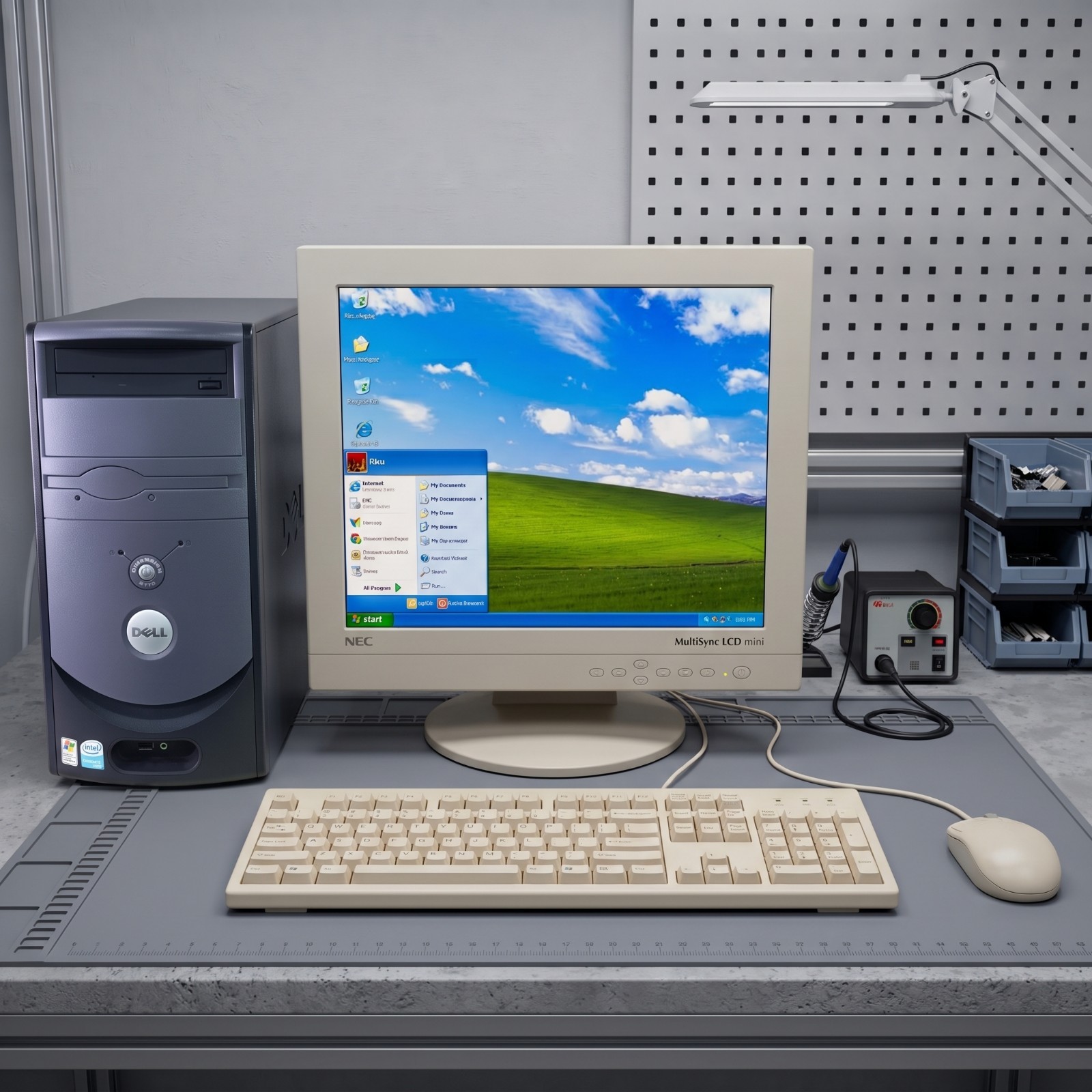 Dell Dimension B110 PC Retro Gaming Celeron 2.53GHz 768MB RAM (Windows XP Pro)