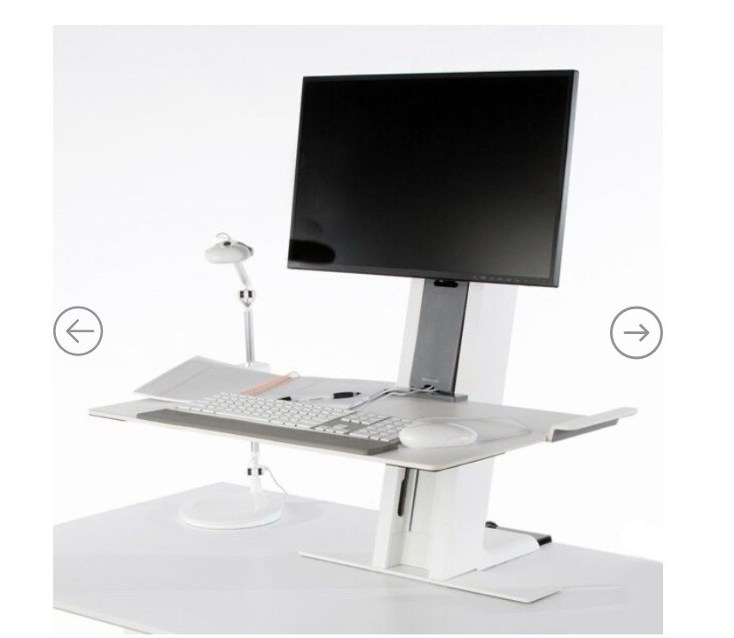 Humanscale QuickStand Single Monitor Height Adjustable Workstation Sit / Stand