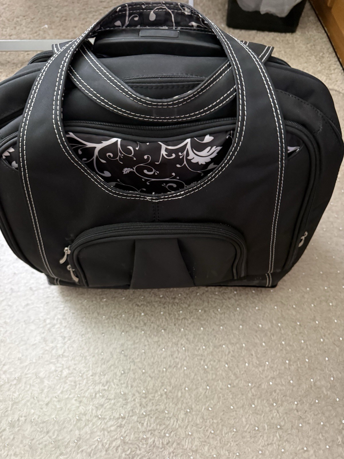 Kensington Contour Balance Notebook Roller Bag in Onyx Contour for 15" Notebooks