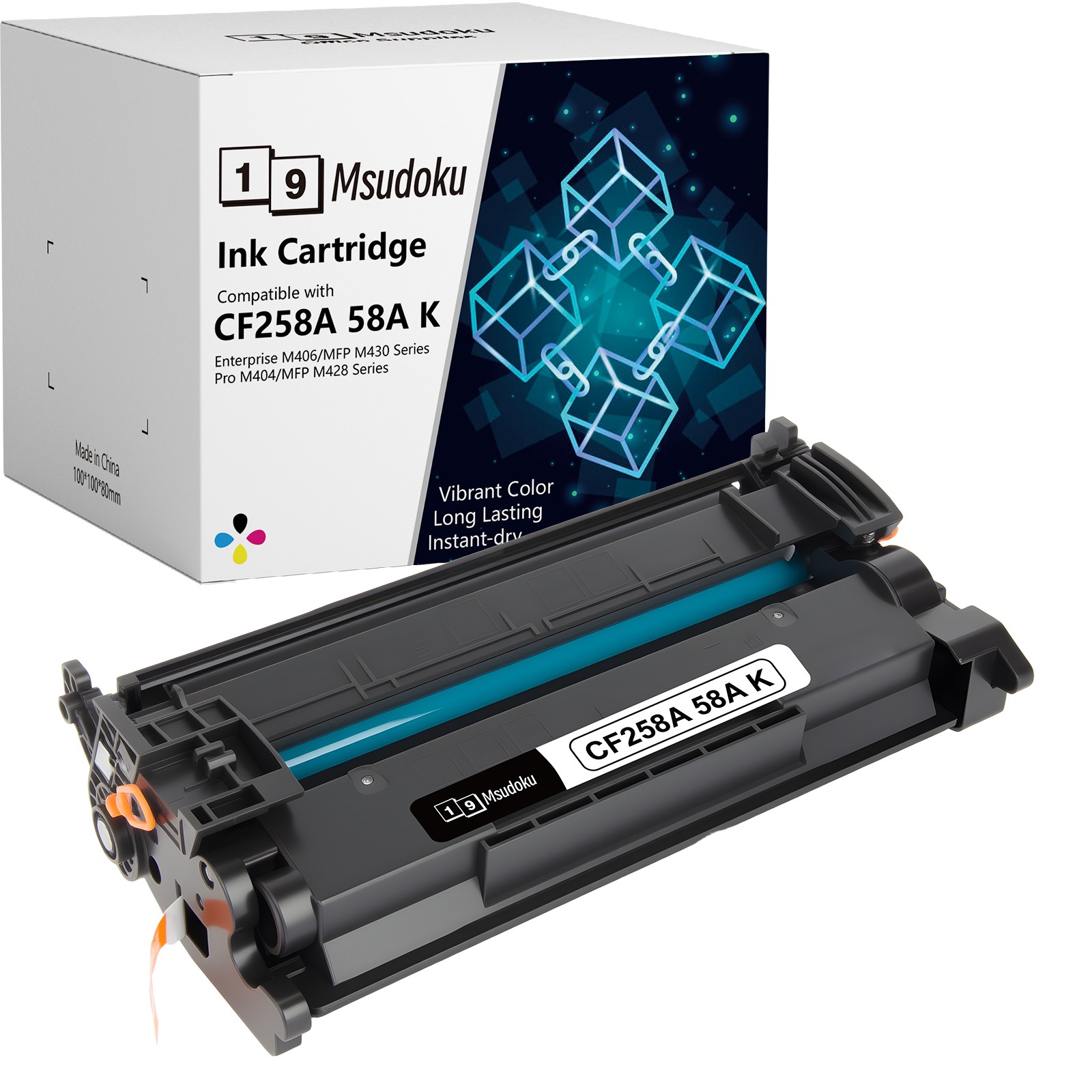 CF258A 58A Toner Cartridges With Chip for HP LaserJet Pro M404 M404n MFP M428fdw