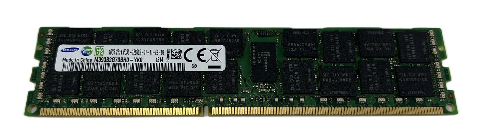 Lot of 41 Samsung 16GB PC3L-12800R DDR3 Server Memory M393B2G70BH0-YK0 (CI)