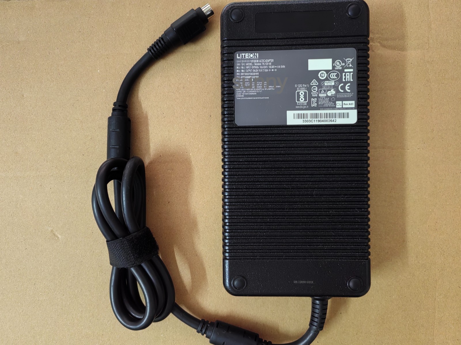 330W For MSI GT80 2QD Titan SLI LITEON 19.5V 16.9A PA-1331-90 AC Adapter Genuine