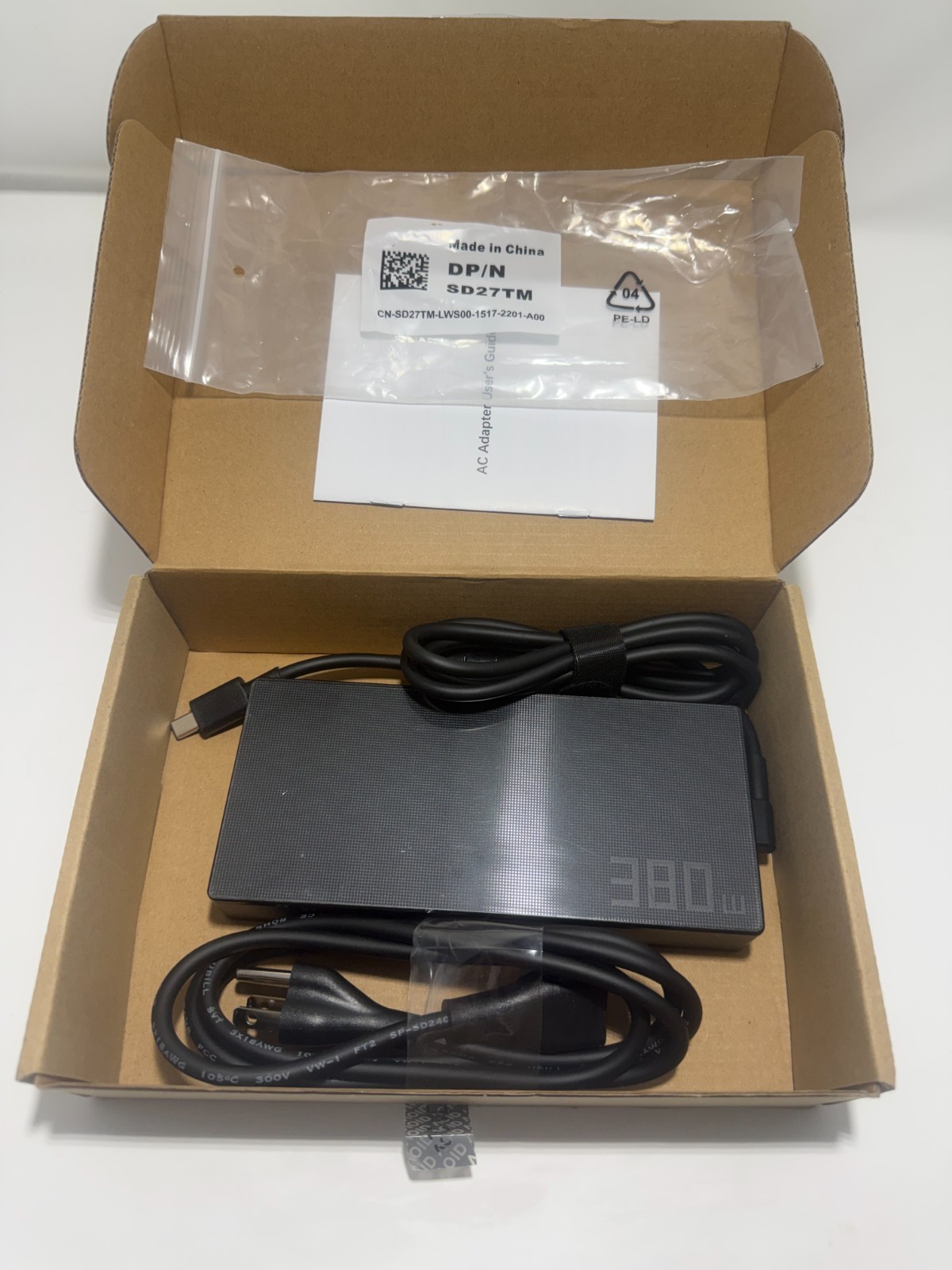 380W 20V 19A Charger for ASUS ROG Strix G16 G18 G615 G815 A24-380P1A