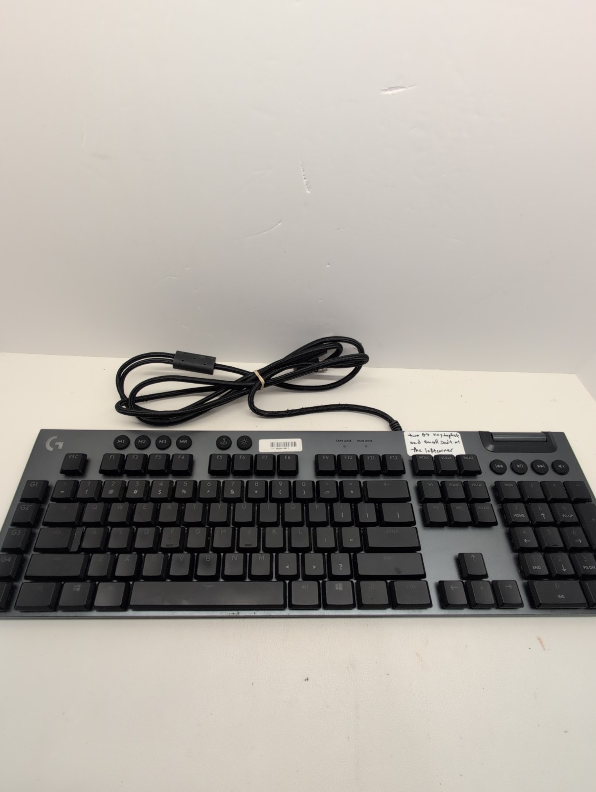 Logitech G815 Wired USB Gaming Keyboard - Clicky Switches Read description #2