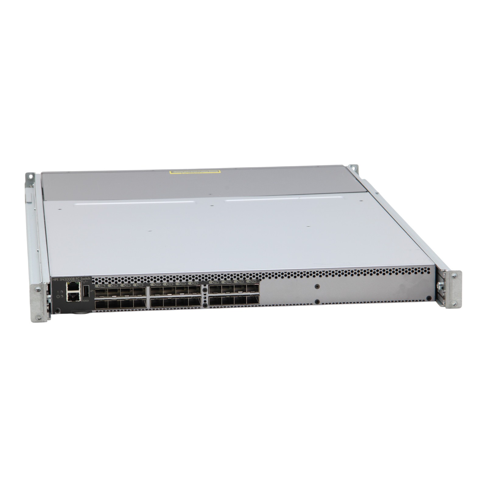 HPE QW938A SN3000B 24-Port 16Gb/s FC SFP+ 2x PSU SAN Switch + Rack Rails