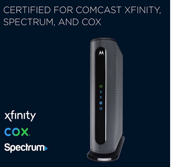 Everything Needed Motorola MB8600 Ultra Fast DOCSIS 3.1 Cable Modem Xfinity