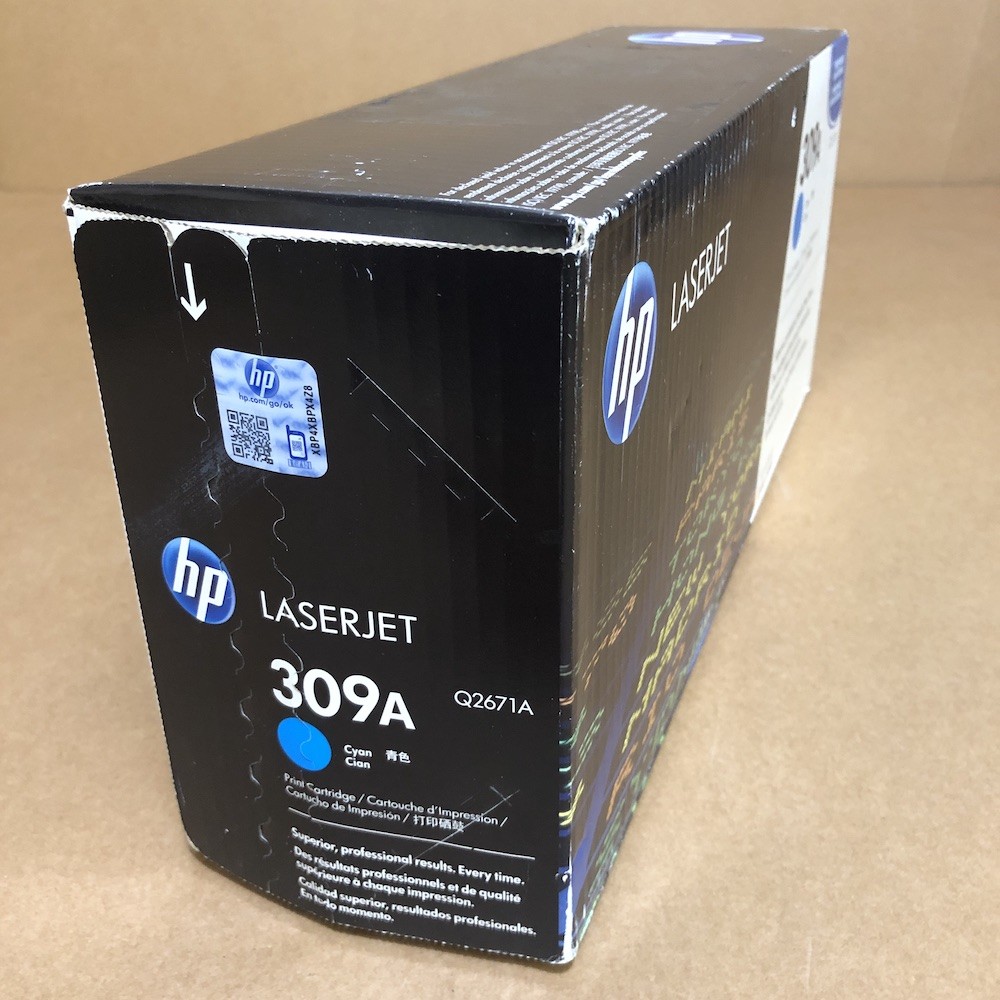 Genuine HP Q2671A (309A) Cyan Toner Cartridge - NEW SEALED