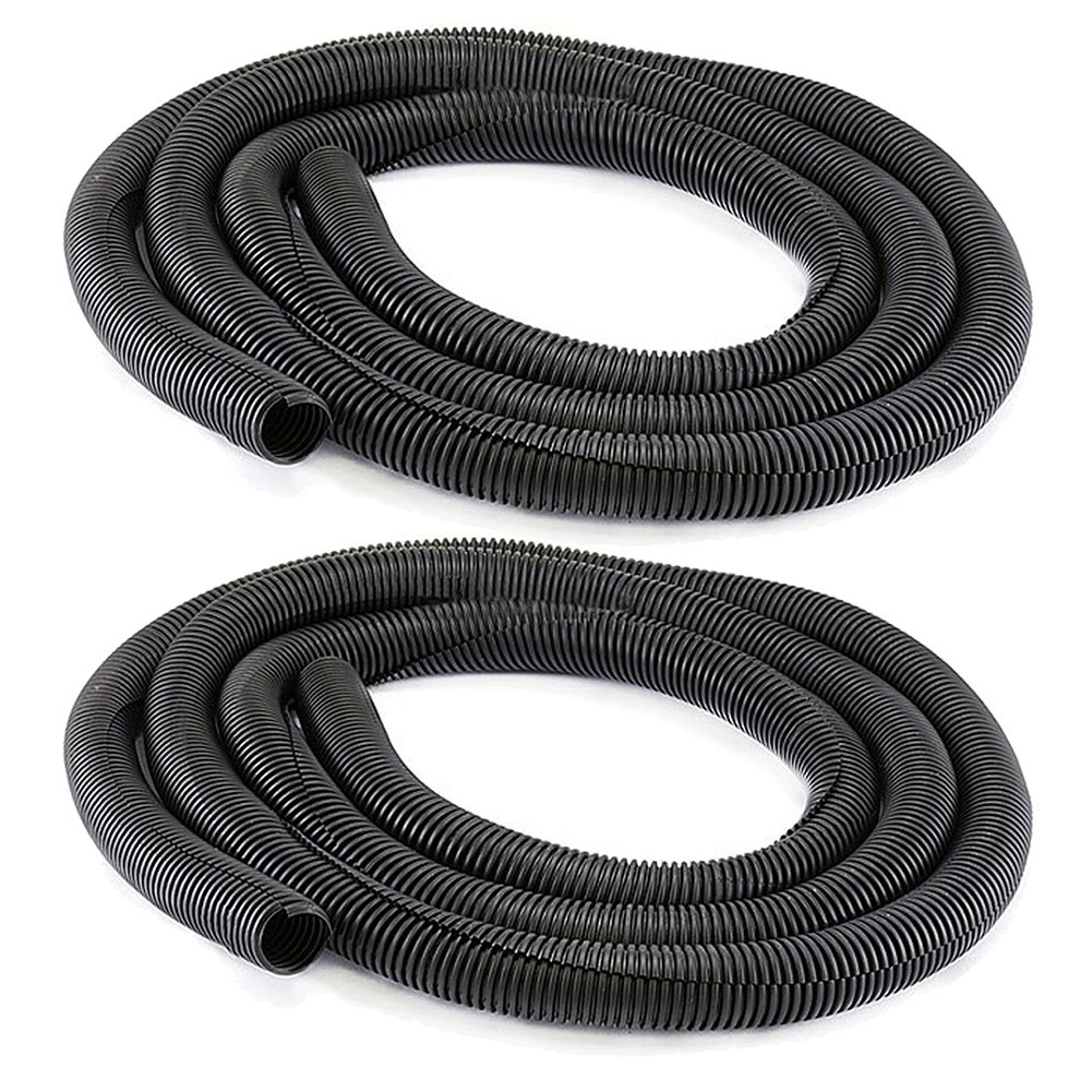 2x 10FT x 1" Flexible Cable Cord Wire Tubing Tube Split Organizer Protector