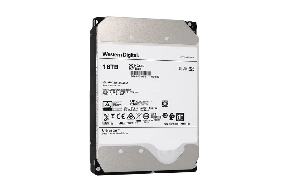 Hard drive WD 18TB HDD SATA 6G 3.5" 0F38459