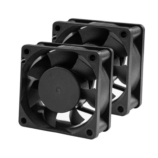 60mm 12V DC Cooling Fan - PANOMOUNTS CF6025 High Airflow 60mm 25mm 12V 60x25mm