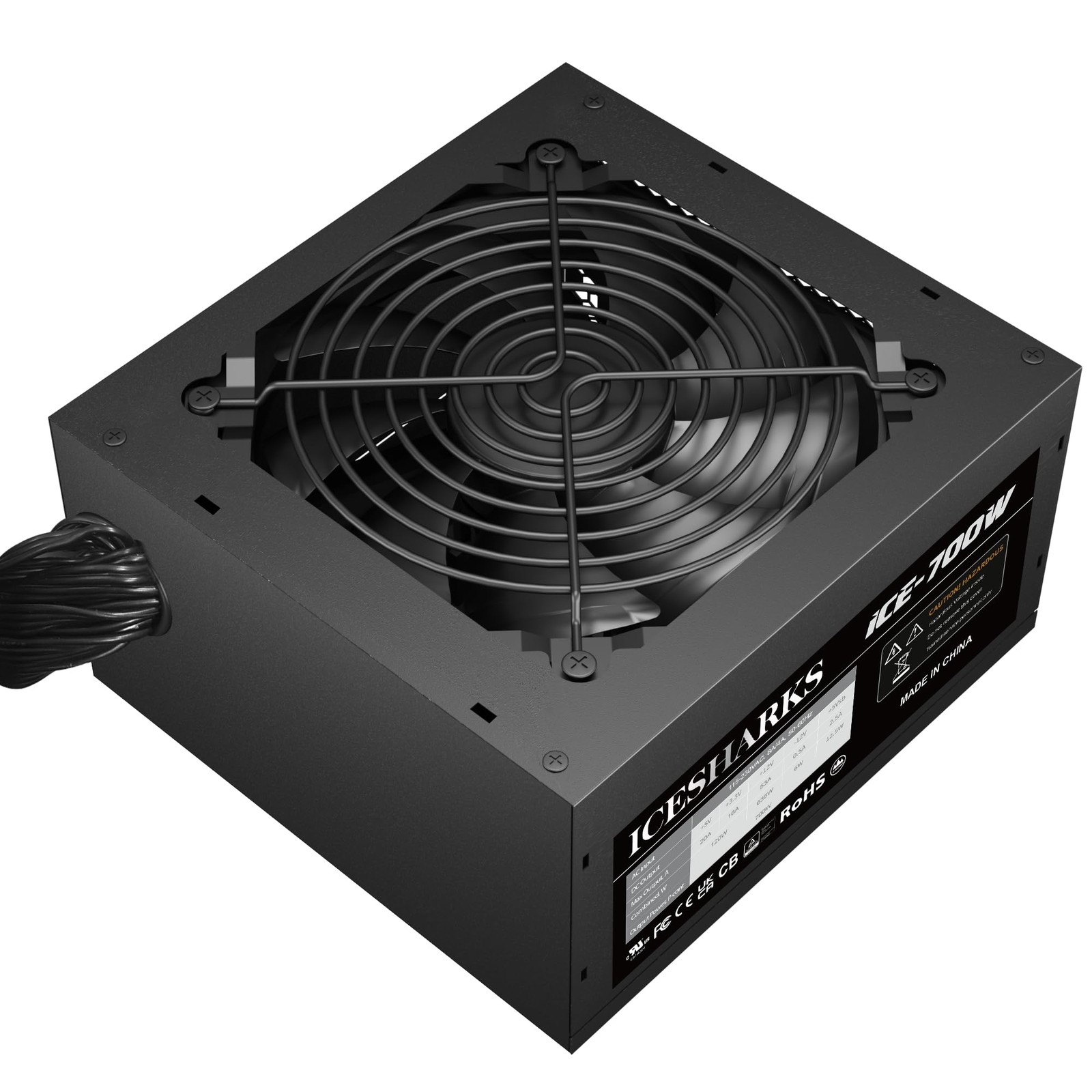 Game 700W Power Supply PC 115-230 Voltage Switch Power Protection.