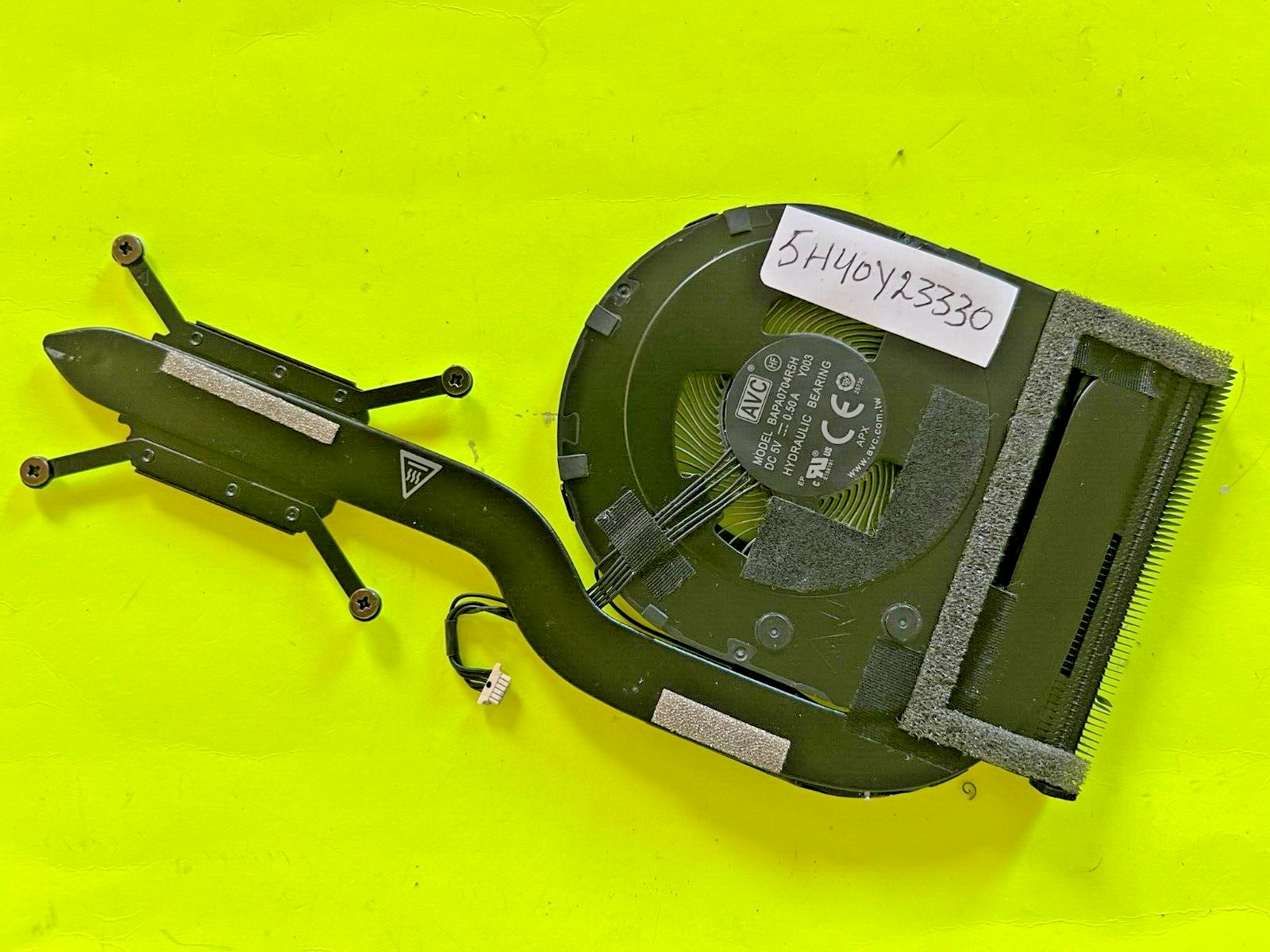 5H40Y23330 LENOVO THINKPAD T14S GEN 1 CPU COOLING FAN+HEATSINK AT1L5001VV0 HH