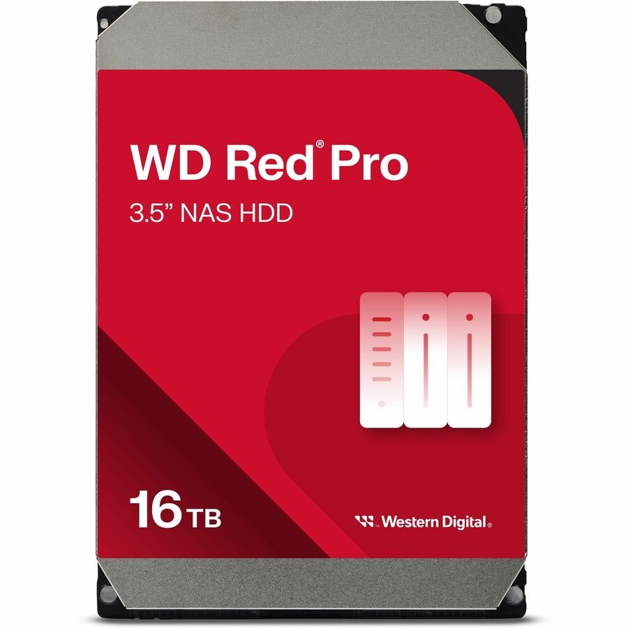 WD Red Pro WD161KFGX 16 TB Hard Drive - 3.5" Internal - SATA (SATA/600) -