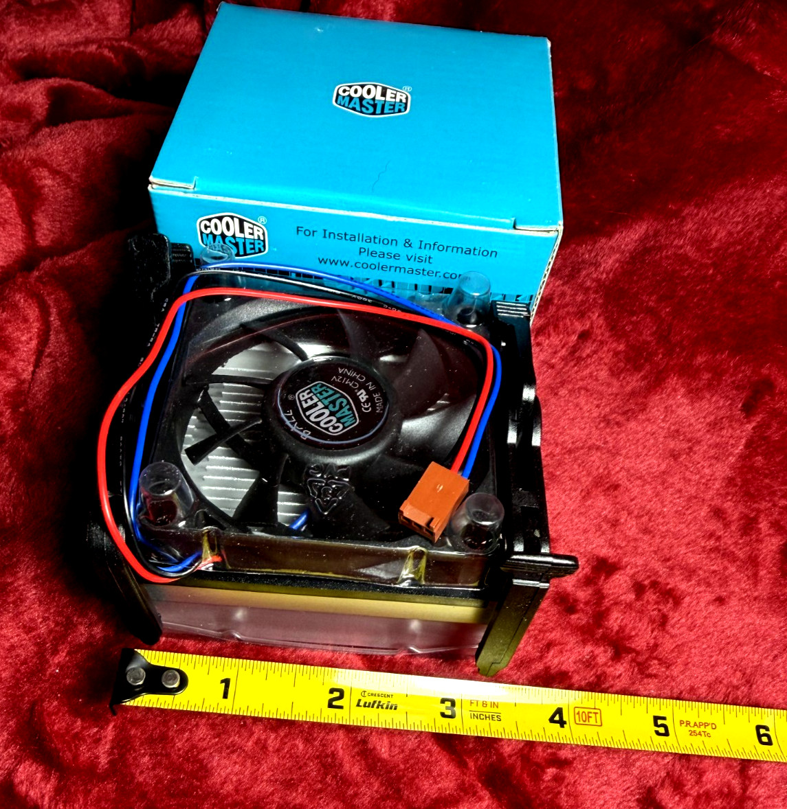 NEW COOLMASTER CPU Cooling Fan✔️Socket 478 CPU✔️Ball Bearing✔️Super High Quality