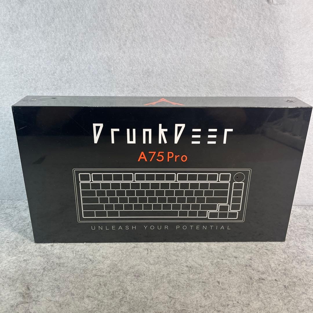 DrunkDeer A75 Pro Gaming Keyboard 608 MGB6548 JP Layout Unused