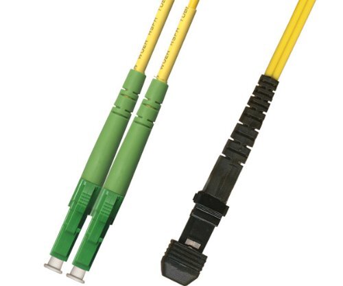 15M Singlemode Duplex Fiber Optic Cable 9/125 LC APC Mtrj UPC Patch Cable