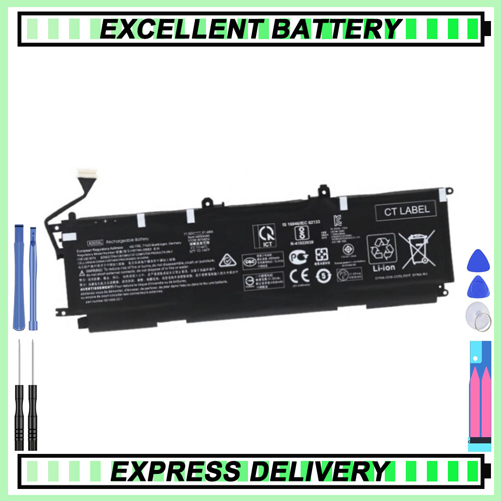 AD03XL Battery for HP Envy 13-AD 13-AD102TX 921409-2C1 HSTNN-DB8D TPN-I128 New