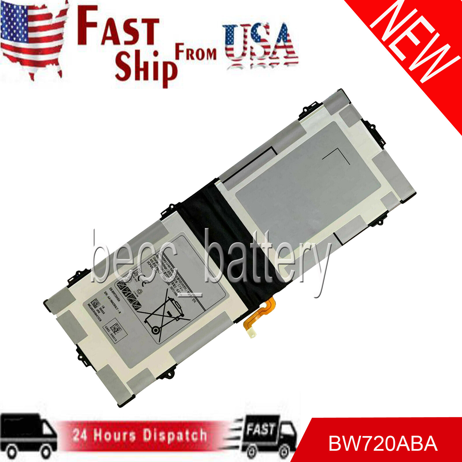 EB-BW720ABA Battery for Samsung XE520QAB XE521QAB XE520QAB-K03US SM-W720