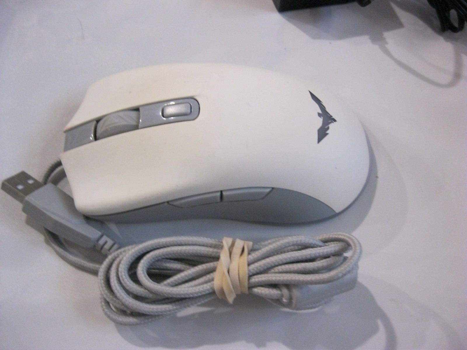 Havit MS732 Wired USB Gaming Optical Mouse - White - 