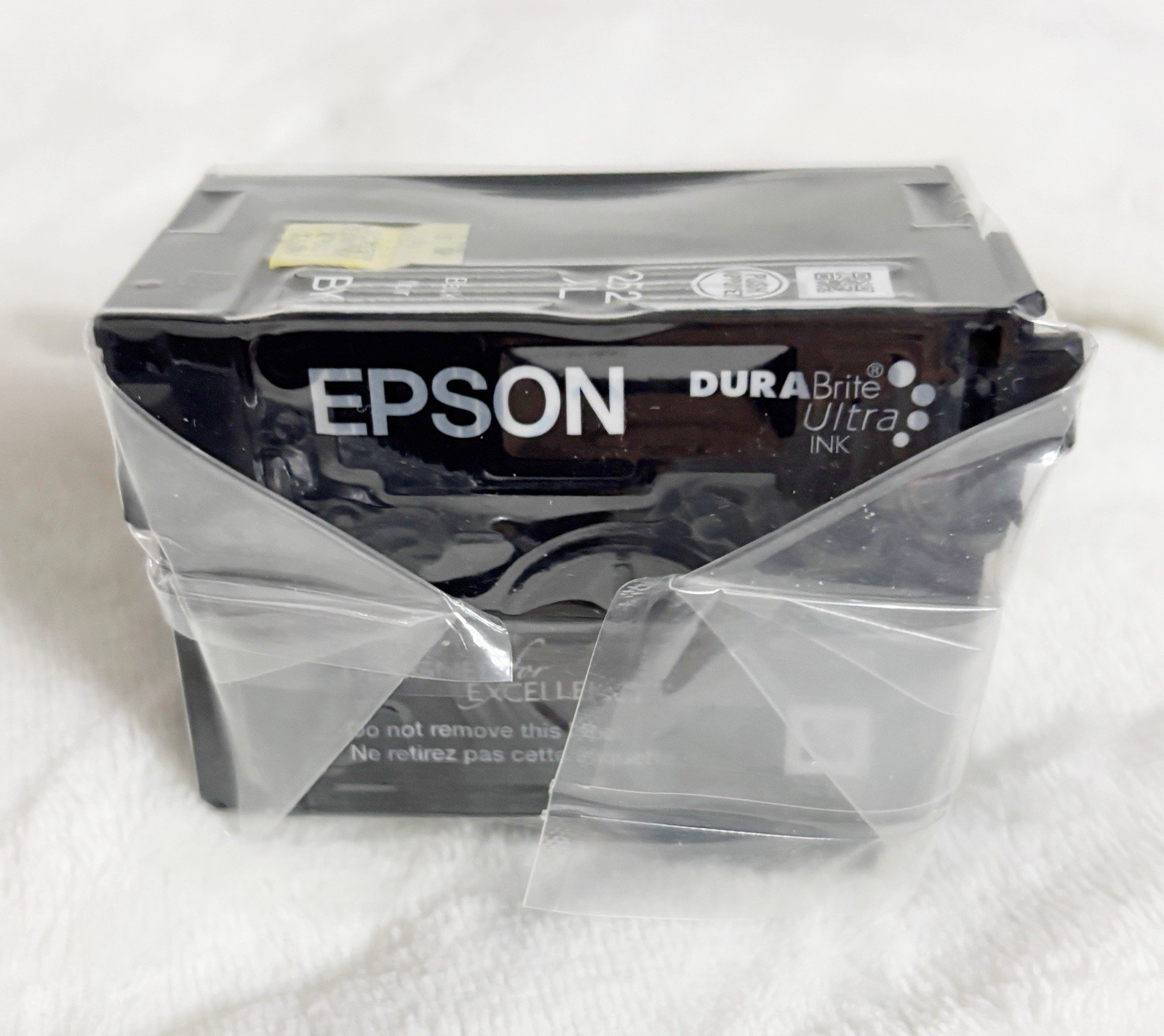 EPSON DuraBrite Ultra Ink Cartridge, 252 XL Black Noir, Sealed