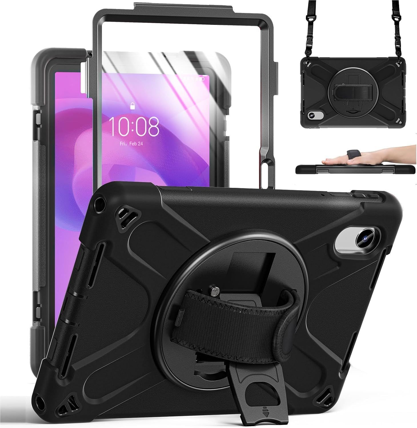 Rugged Case for Lenovo Idea Tab 11/M11/K11 Gen 2 11 inch