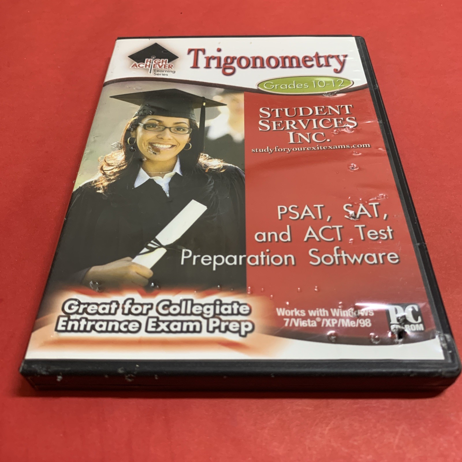 Trigonometry Grades 10-12 PSAT SAT ACT Test Preparation Software (PC CD-ROM)