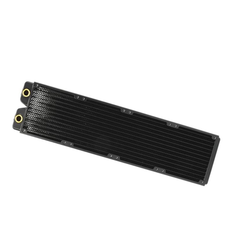 480mm Heavy Duty Copper Heat Exchanger 65mm Thick G1/4 Water Cooling