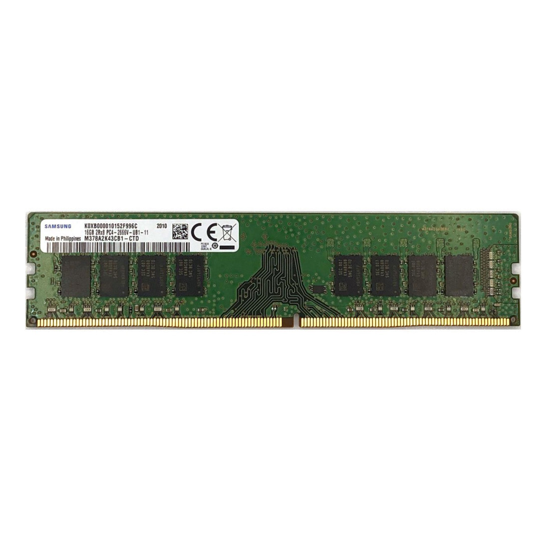 Samsung 16GB DDR4 2666MHz PC4-21300 288-Pins UDIMM Memory Ram M378A2K43CB1-CTD