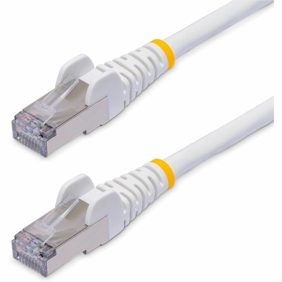 StarTech 25ft White CAT8 Ethernet Cable, RJ45, Shielded Network Patch Cord