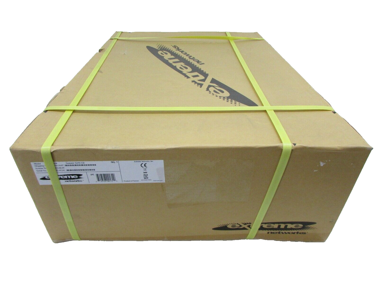 New Extreme Networks X650-24t Summit 17001B 24 Port 10GBe Gigabit Switch 
