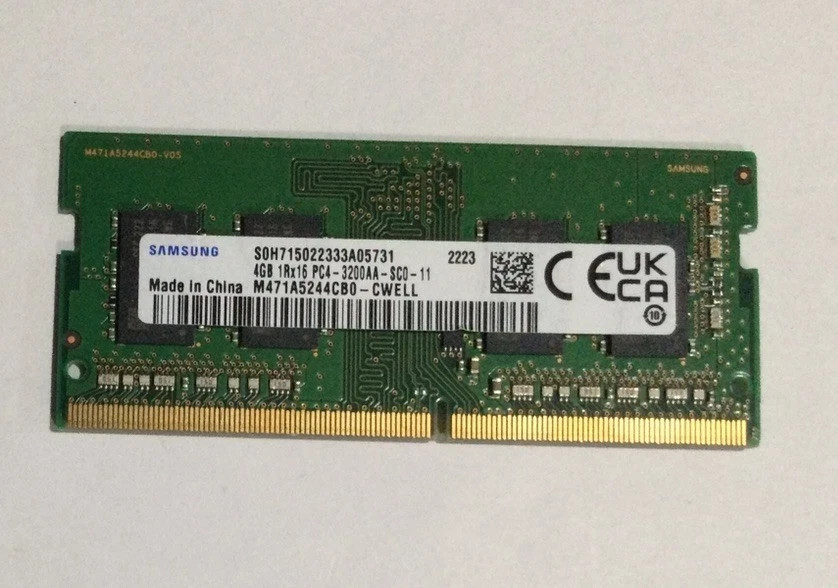 Samsung M471A5244CB0-CWE Sodimm 4GB PC4-3200AA-SC0-11 DDR4-3200 PC4-25600