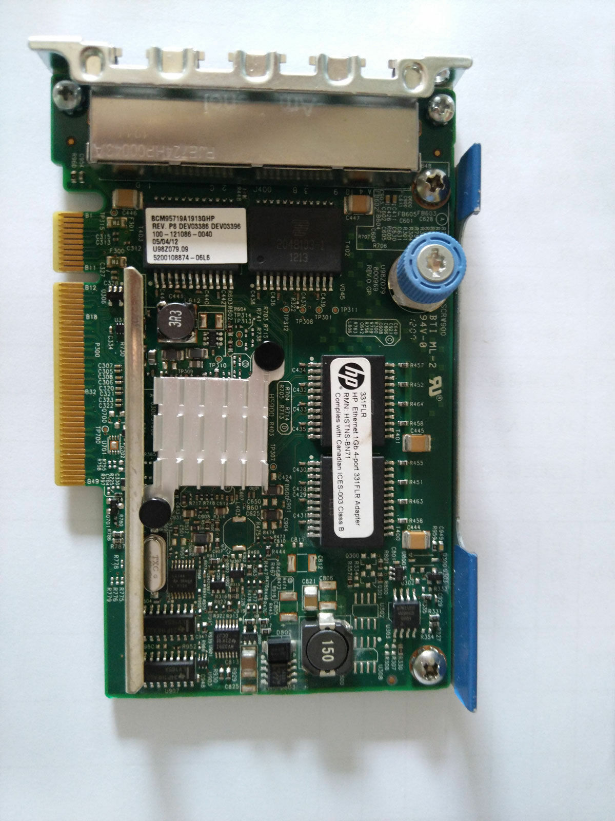 HPE 4-Port 684208-B21 629135-B21 634025-001 Ethernet 1Gb 331FLR Adapter